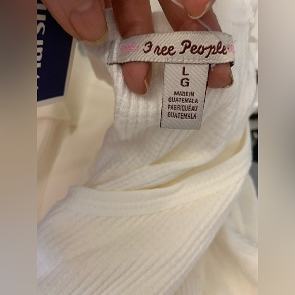 New with tags Free People alabaster thermal - Picture 13 of 16